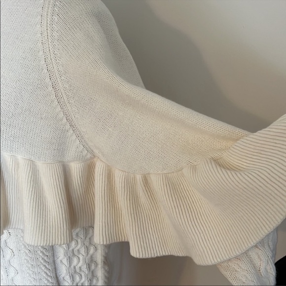 Project Naadam Cableknit Cream Sweater - Picture 6 of 8